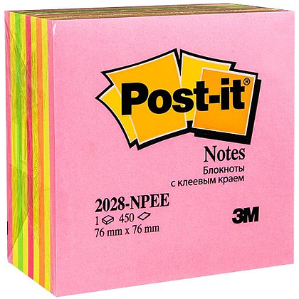 Бумага для заметок "Post-it Куб", 450 листов