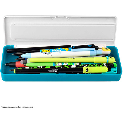 Пенал "Пингвины" с линейкой, 1 отделение - 7