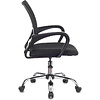 Кресло для персонала Бюрократ "CH-695NLTSL", сетка, ткань, металл, черный - 3