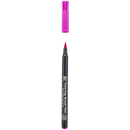 Маркер акварельный "Koi Color Brush", светло-сиреневый - 3