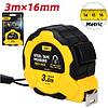 Рулетка Deli YS EDL3795, 3 м х 16 мм, желтый, черный - 2