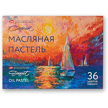 Пастель масляная "Сонет", набор 36 цветов