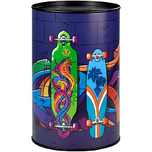 Копилка "Скейты", синий