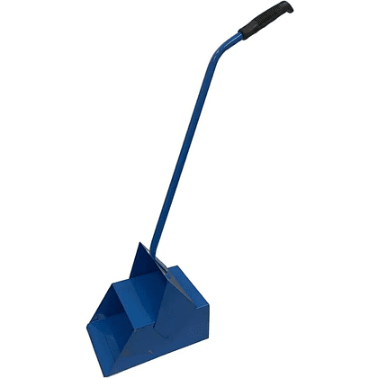 Совок-ловушка для мусора металлический с закрывающейся крышкой, 190х670х950 мм