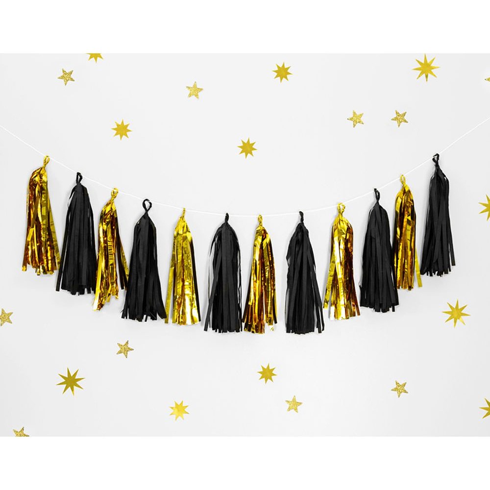 Гирлянда подвесная "Кисточки", разноцветный - 5