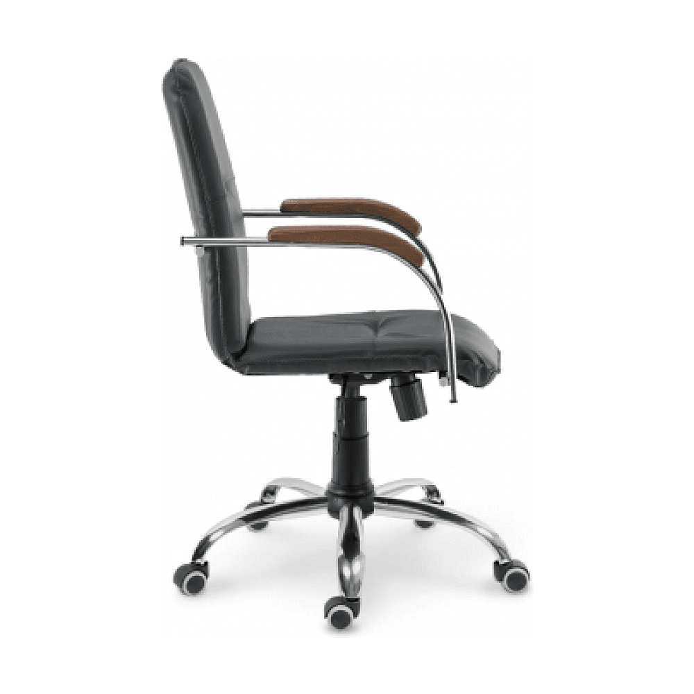 Кресло для персонала EVERPROF "Самба СН", кожзам, черный - 3