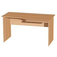 Коллекция Макси стол письменный М23-R, 1380х900х750 мм, бук