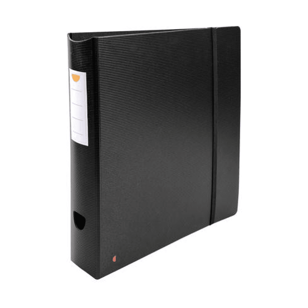 Папка регистратор "Exactive", А4+, 60 мм, ПВХ, черный