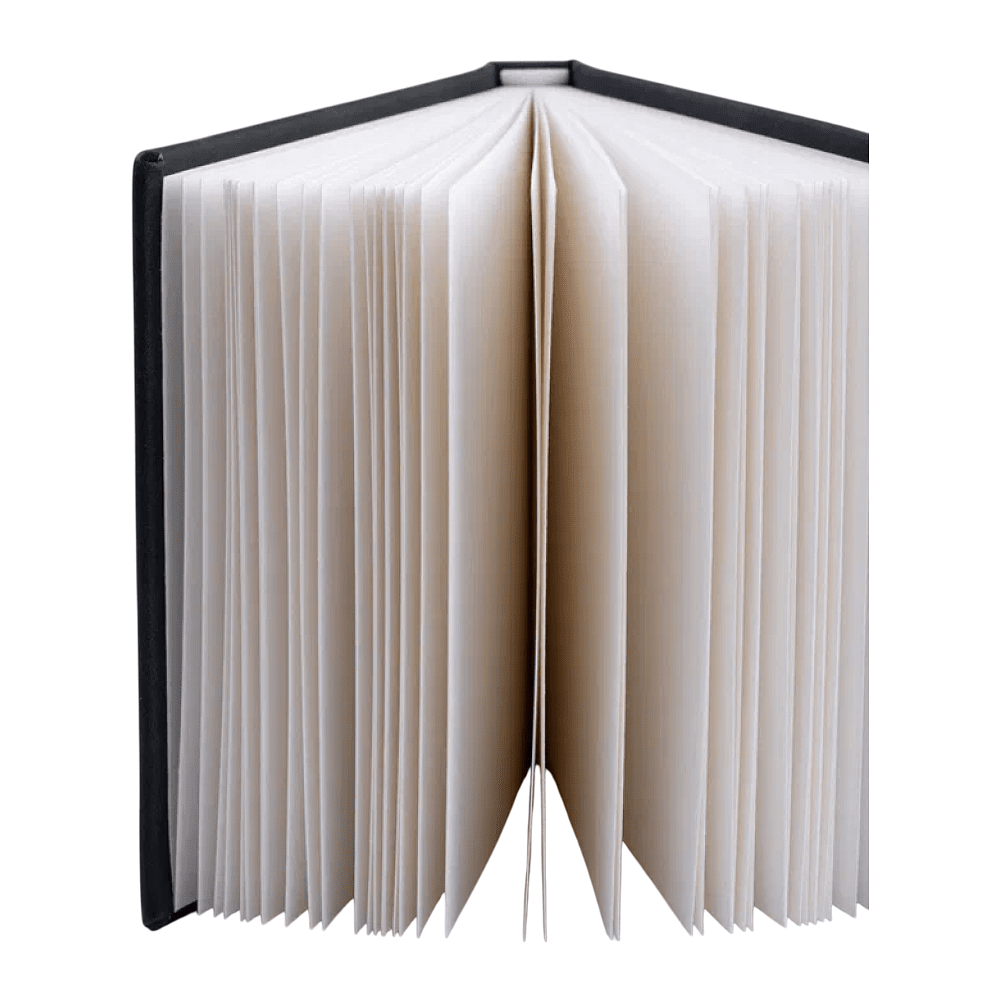 Скетчбук для графики "GrafArt white", 40 листов, 12х12 см, 160 г/м2, черный - 5