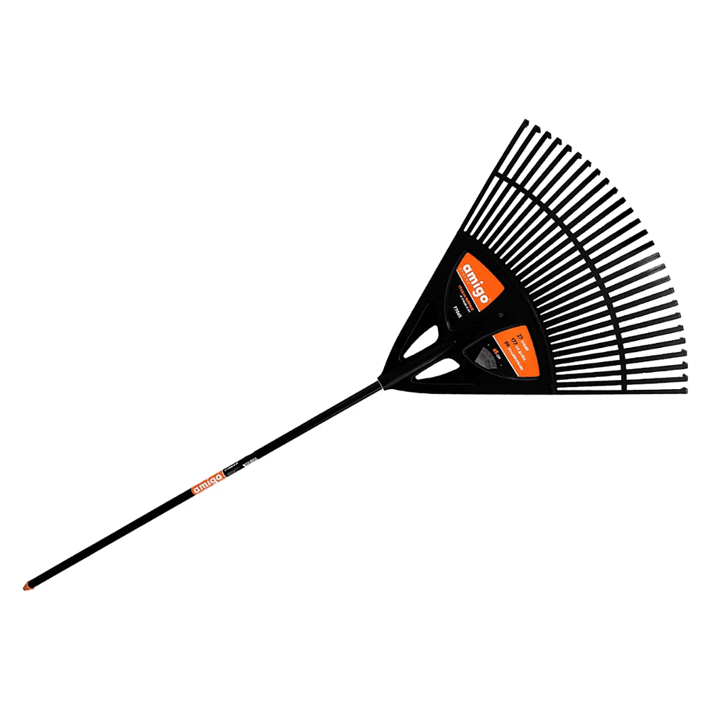 Грабли веерные Amigo Grande 77065, 27 зубьев, с черенком