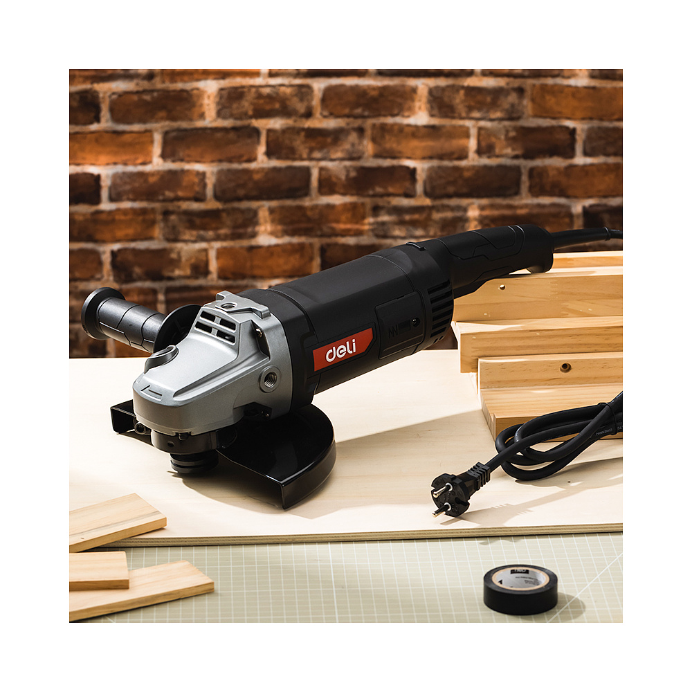 Угловая шлифмашина Deli RS EDE-JM230-2E 2400 Вт, 230 мм - 8