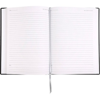Ежедневник недатированный "Tucson Flex", А5, 272 страницы, серо-серебристый - 9