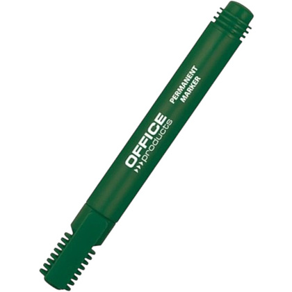 Маркер перманентный "Office Products", зеленый