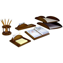 Набор письменный "Директор", дуб