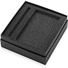 Коробка подарочная "Smooth M" для ручки и блокнота A6, черный - 2