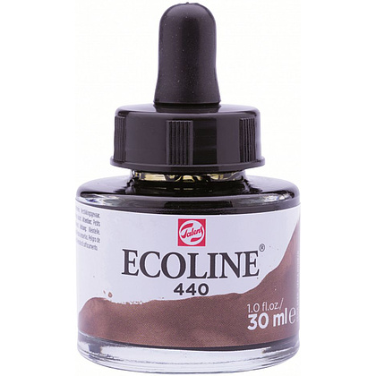Жидкая акварель "ECOLINE", 440 темная сепия, 30 мл