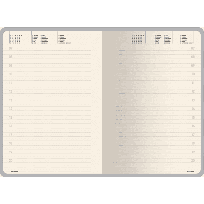 Ежедневник недатированный «Megapolis Slim flex», А5, 256 страниц, черный, срез черный - 6