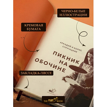 Книга "THE POP-UP BOOK. Шедевры литературы. Пикник на обочине", Аркадий Стругацкий, Борис Стругацкий - 3
