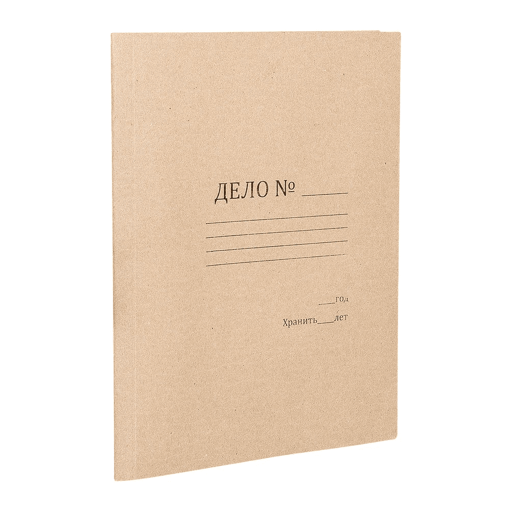 Папка скоросшиватель "Дело", A4, 50 шт