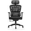 Кресло для руководителя SitZone U-062A сетка, пластик, черный, -30% - 2