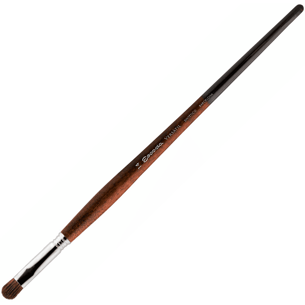 Кисть для рисования "Escoda Versatil 3046", синтетика, овальная, №14