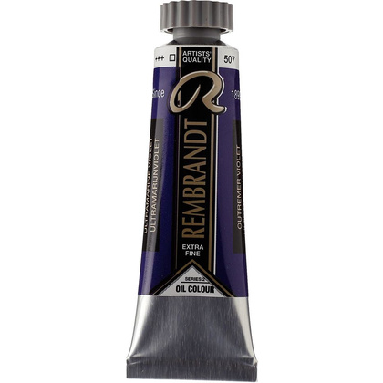 Краски масляные "Rembrandt", 507 ультрамарин фиолетовый, 15 мл, туба