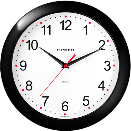 Часы настенные "963641", черный