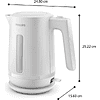 Электрочайник Philips HD9411/00, пластик, белый - 2