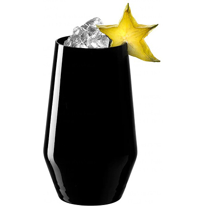 Набор бокалов "Etna", стекло, 365 мл, 2 шт/упак, черный - 2