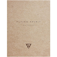 Скетчбук "Flying Spirit", 16x21 см, 90 г/м2, 60 листов, бежевый