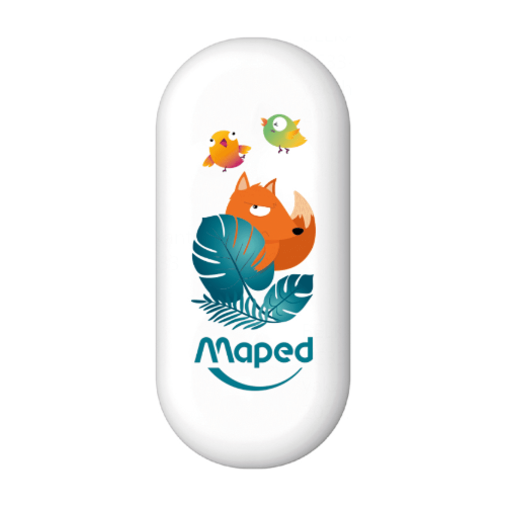 Ластик Maped "Jungle fever", 1 шт, белый
