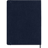 Блокнот "Classic Soft Xlarge", А4-, 96 листов, линейка, синий сапфир  - 4