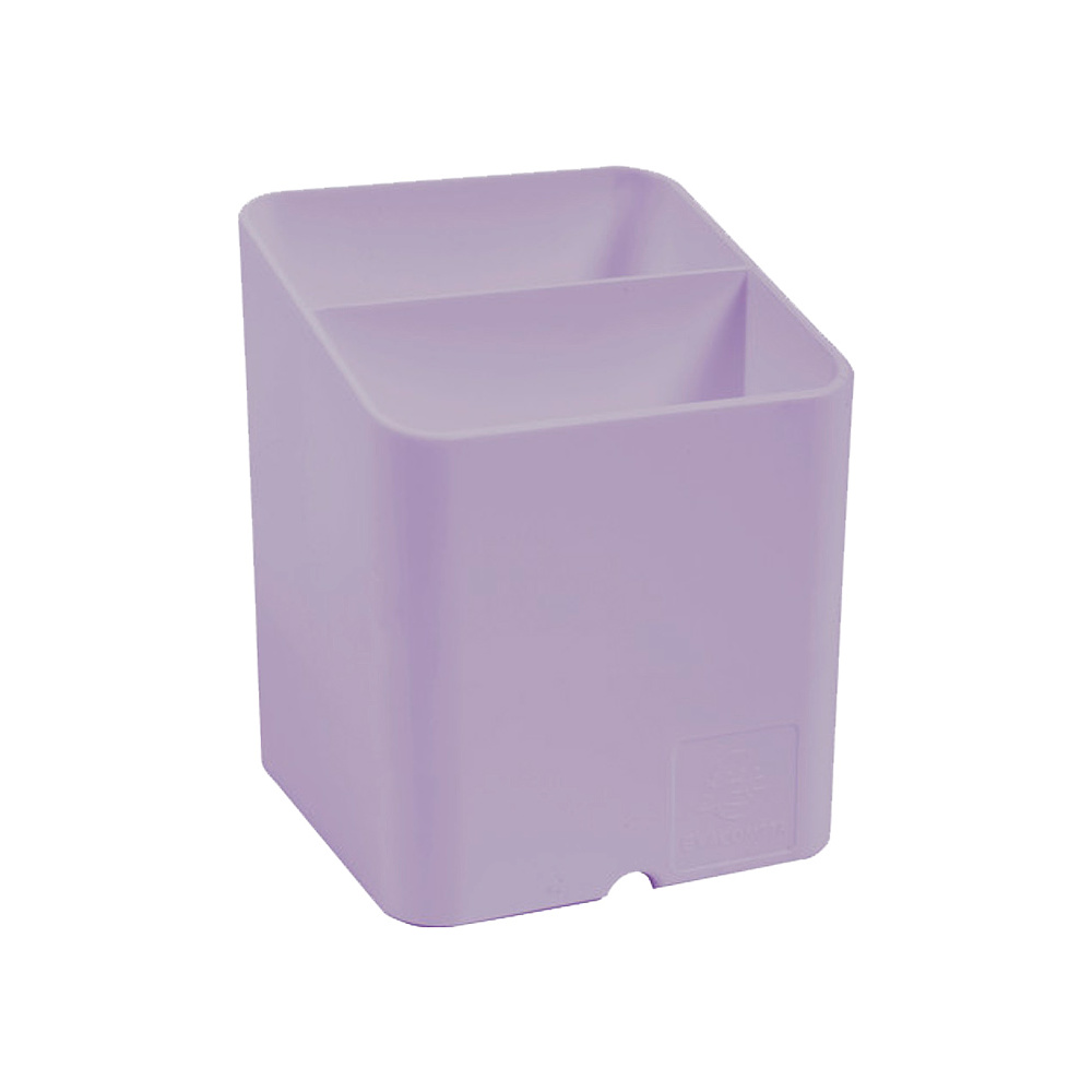 Подставка для канцелярских мелочей "Aquarel", 74x74x93 мм, лиловый - 2