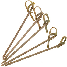 Пика узелок 6 см, бамбук, 100 шт./упак