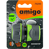 Коннектор Amigo Grande "79290", 3/4", пластик, серый, зеленый - 2
