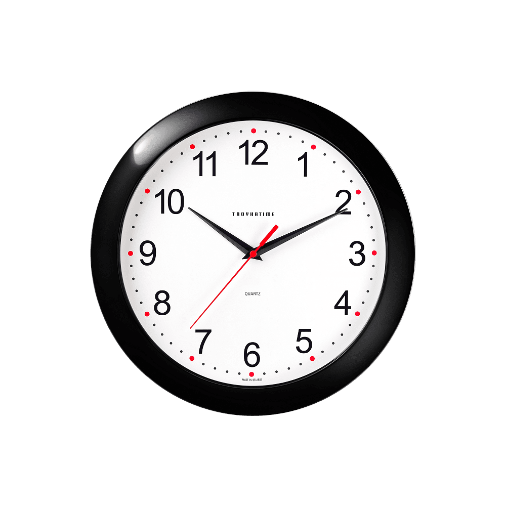 Часы настенные "963641", черный