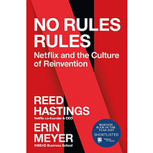 Книга на английском языке "No Rules Rules" Reed Hastings