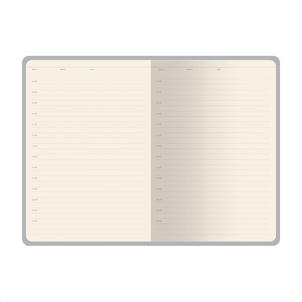 Ежедневник недатированный "Grand", А5, 256 страниц, красный - 3