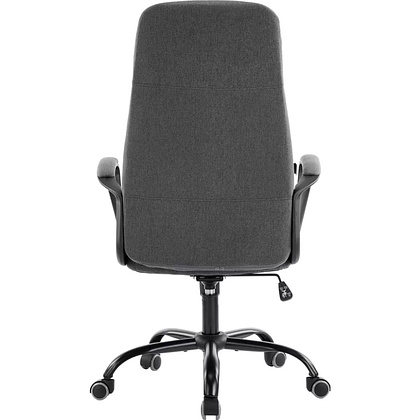 Кресло компьютерное EVERPROF Smart, ткань, серый, металл, корпус черный - 5