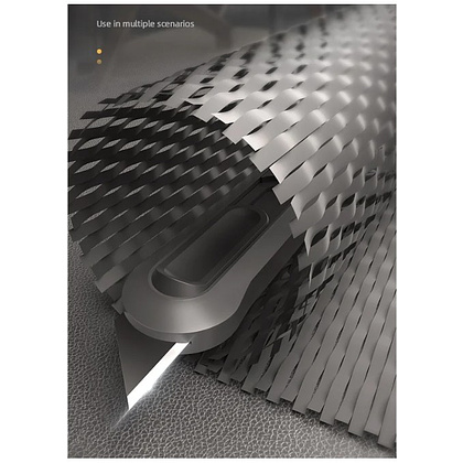 Набор ножей строительных Deli HS EHT4003, 3 шт (ножи 9мм/18мм/трапеция), Soft Touch, черный - 29