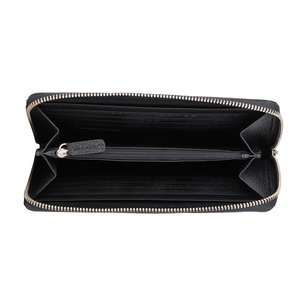 Кошелек "Classics Black", кожа, черный - 3