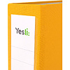 Папка-регистратор "Yesli:", А4, 75 мм, ПВХ, желтый - 2