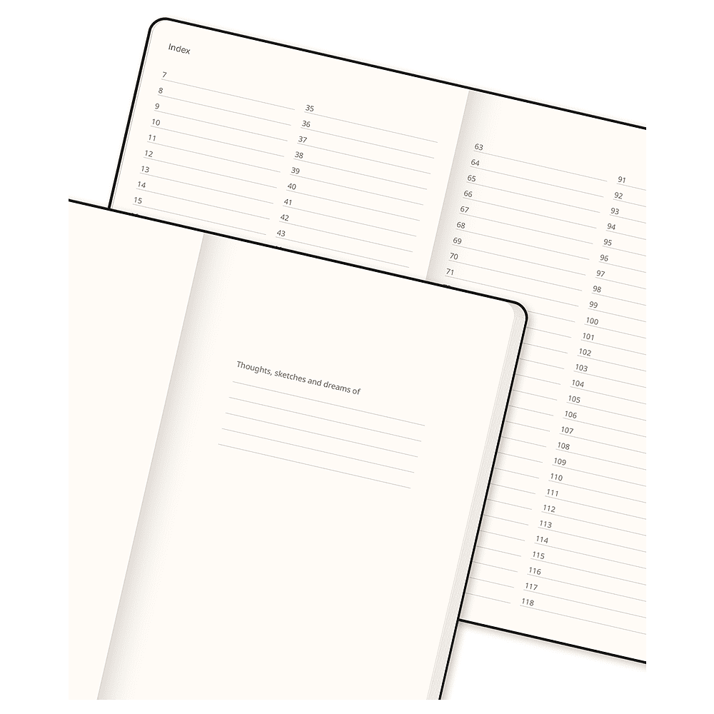 Блокнот "Waves bronze", А5, 96 листов, линейка, бронзовый - 4