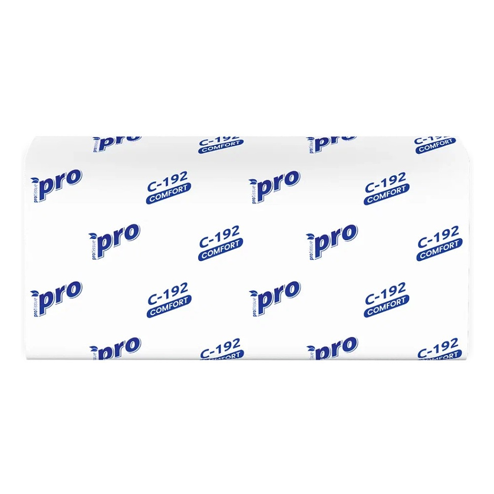 Полотенца бумажные  PROtissue V - сложение 200 листов, 2 слоя, 100% целлюлоза