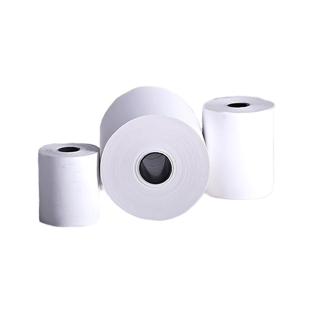 Чековая лента для кассовых аппаратов, 44-48 г/м2, 80х12х60 мм/мм/м