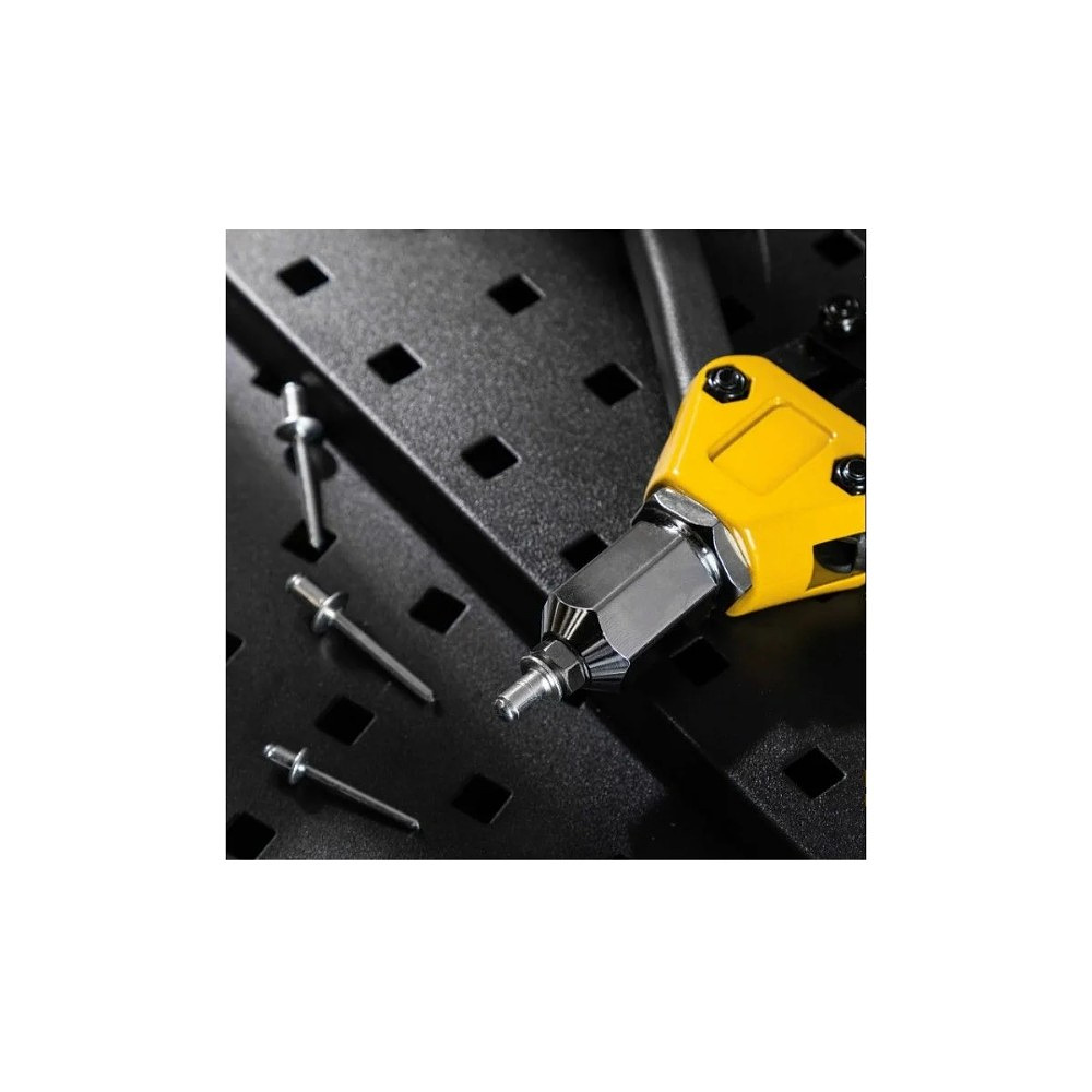 Заклепочник двуручный Deli YS EDL236913, 330 мм, 2.4- 6.4 мм, желтый, черный - 3