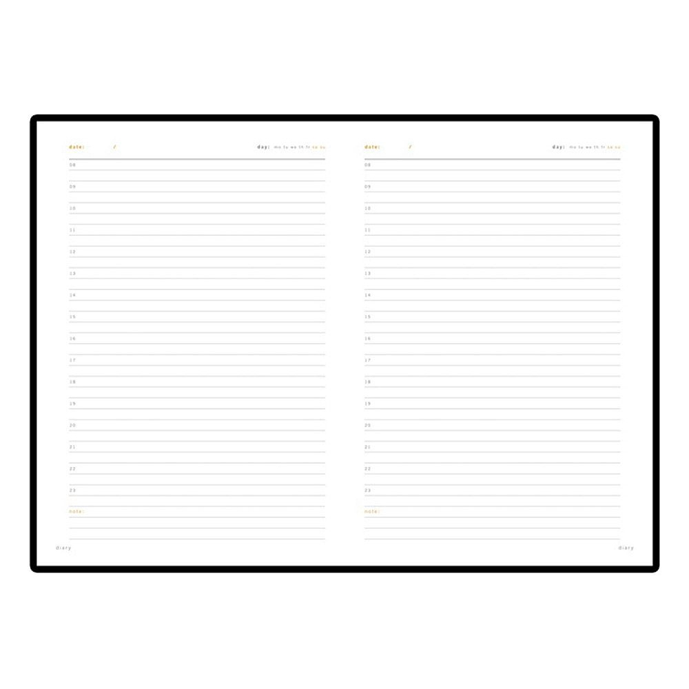 Ежедневник недатированный "Polo", А5, 320 страниц, красный - 2