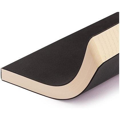 Ежедневник недатированный Bruno Visconti "Megapolis Jeans", А5, 272 страницы, черный - 4