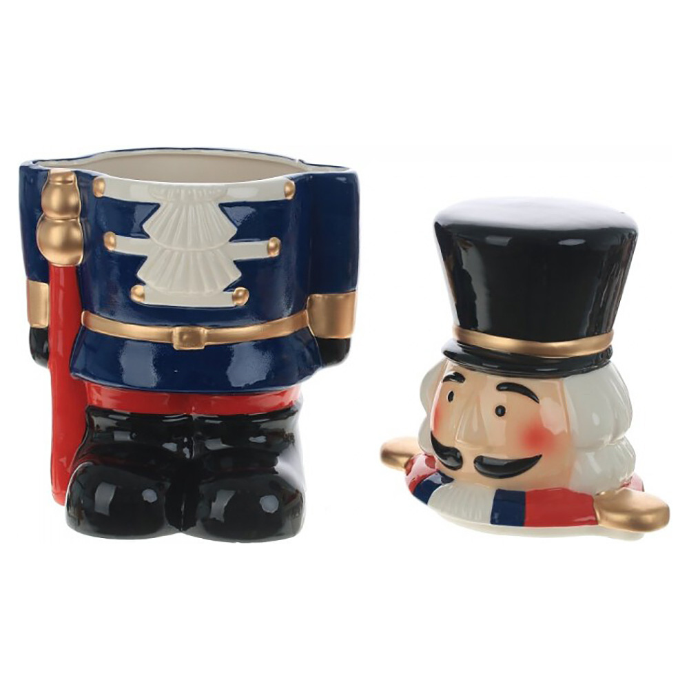 Конфетница "Щелкунчик", керамика, 32 см, разноцветный - 2