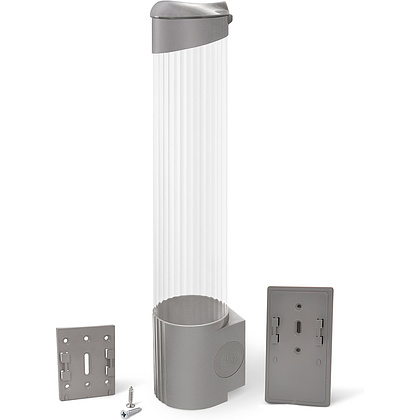 Держатель стаканов для кулера "Ecotronic" на магните, серебристый